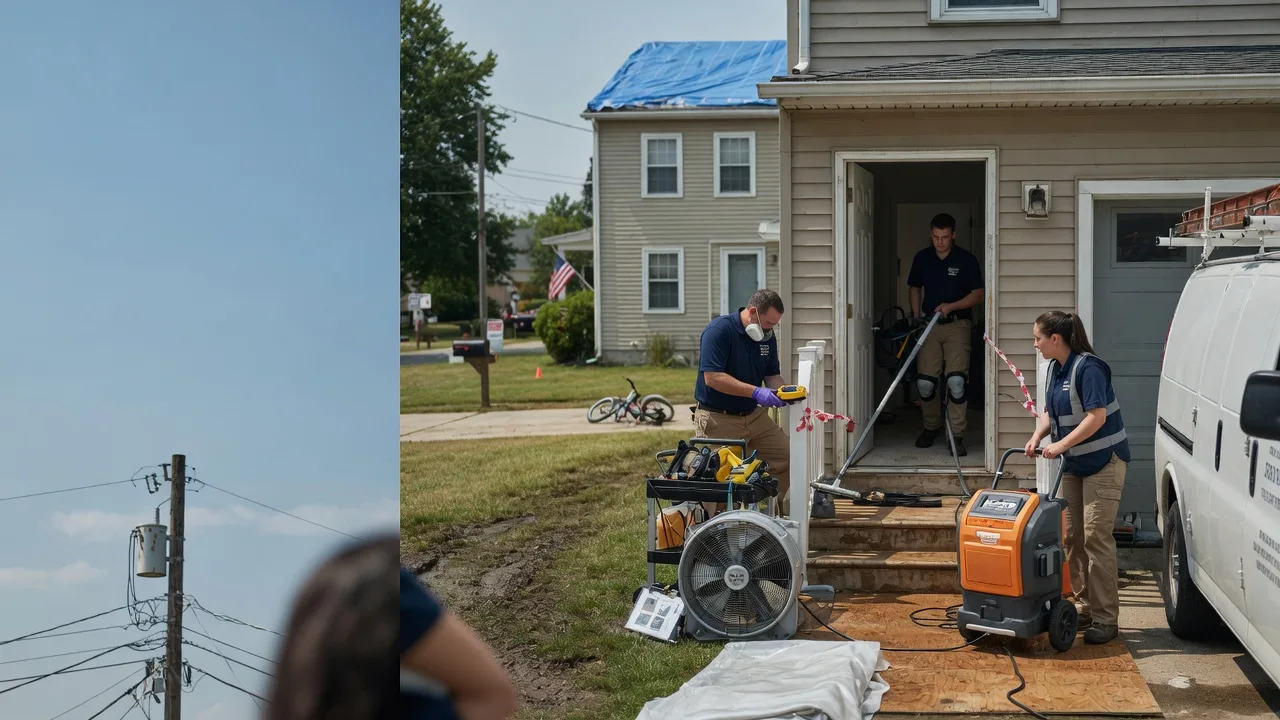 Water Damage Repair in Chili, WI near me